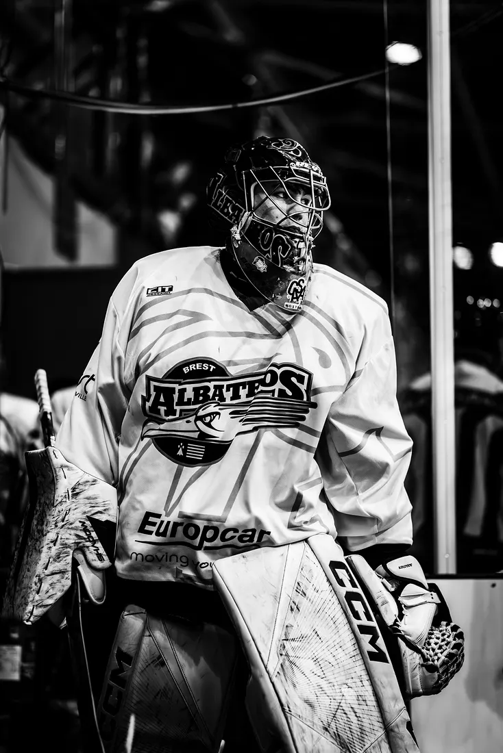 Photo de match de hockey Rennes contre Brest (10/11)