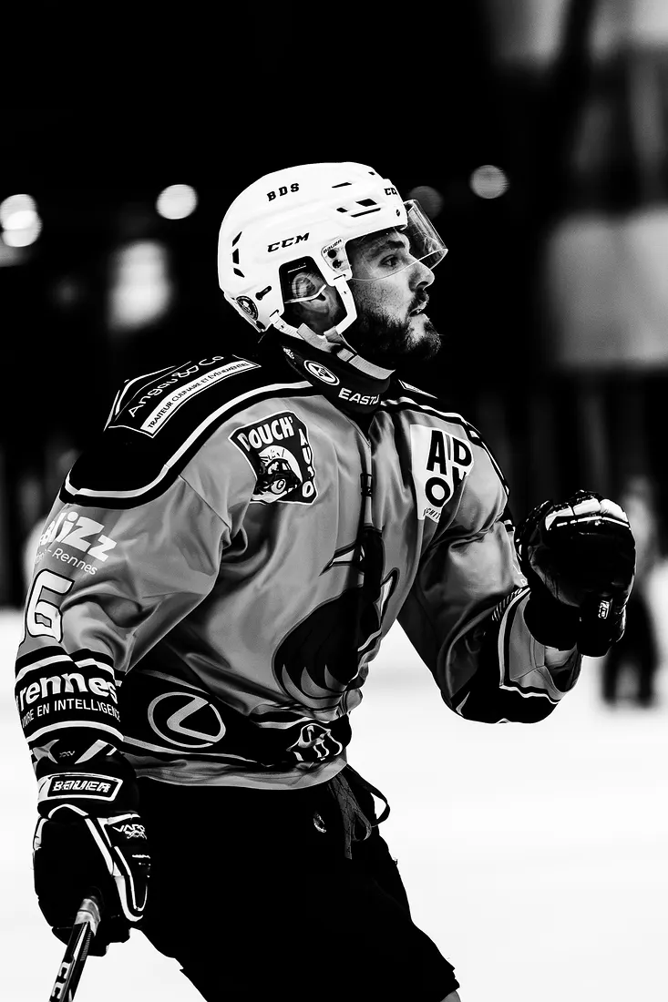 Photo de match de hockey Rennes contre Brest (3/11)