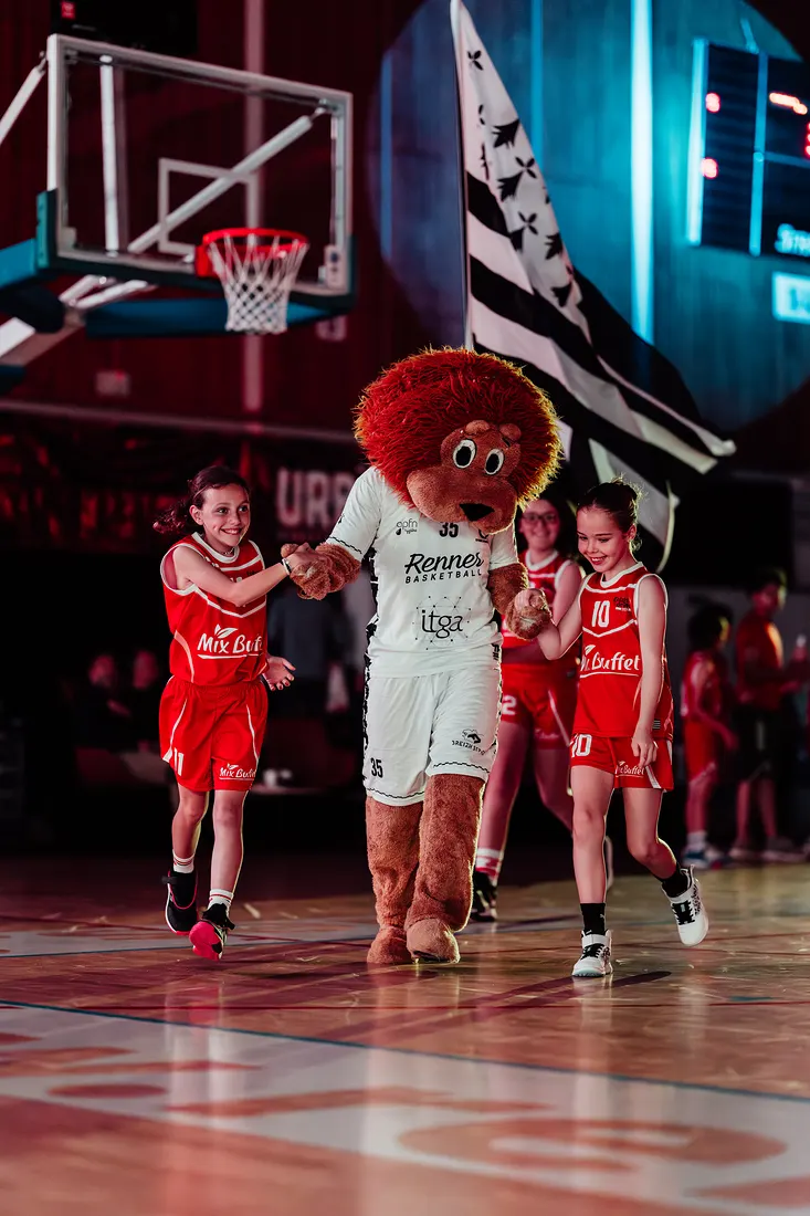 Photo de match de basket URB contre Lyon SO (9/20)