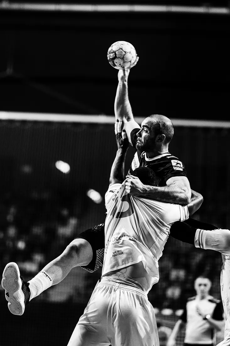 Photo de match de handball Cesson contre Toulouse (3/21)