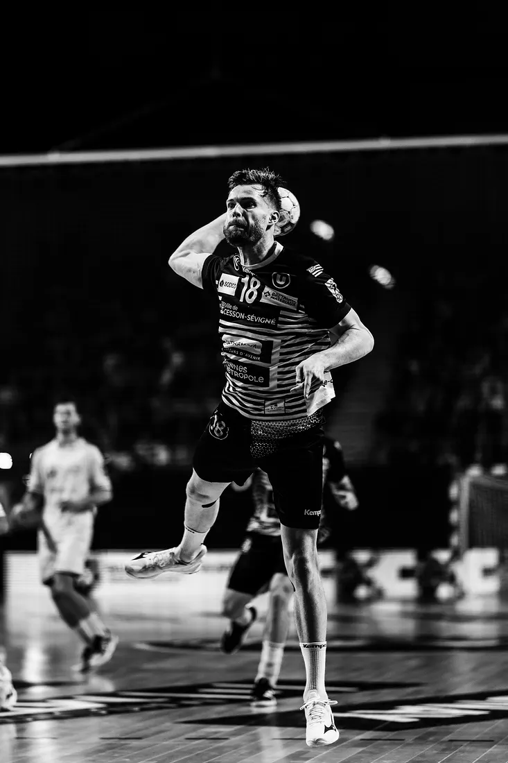 Photo de match de handball Cesson contre Toulouse (1/21)